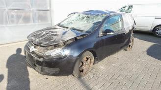 Voiture accidenté Volkswagen Golf Golf VI (5K1), Hatchback, 2008 / 2013 2.0 TDI 16V 2010