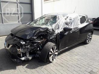 damaged passenger cars Nissan Micra Micra (K14), Hatchback, 2016 / 2024 1.0 IG-T 100 2019