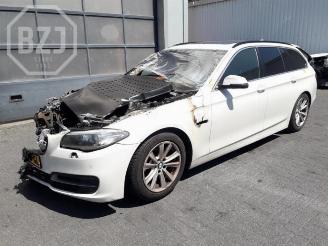 damaged passenger cars BMW 5-serie 5 serie Touring (F11), Combi, 2009 / 2017 520d xDrive 16V 2014