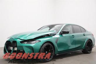 damaged commercial vehicles BMW M3 M3 (G20), Sedan, 2019 M3 Competition 3.0 TwinPower Turbo 24V 2021/6