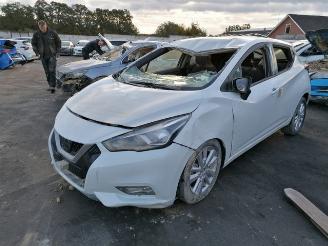 damaged passenger cars Nissan Micra 1.0 Turbo Acenta 2019/9