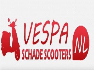 damaged passenger cars Vespa  Div schade / Demontage scooters op de Demontage pagina. 2014/1