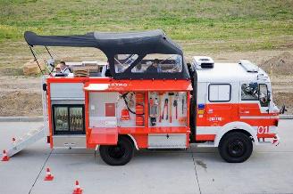 Coche accidentado Dodge 308 Gastro Food Truck RG-13 Fire Service 1980/6