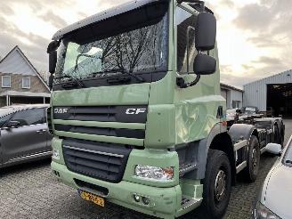 Unfallwagen DAF CF 85 85-410  8x2 Dubbellucht Sleepas met 30 Tons VDL Containerafzetsysteem 2013/11