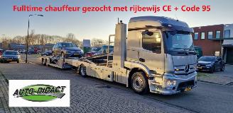 uszkodzony samochody ciężarowe Audi Crafter Chauffeur CE + Code 95 gezocht (overnachten) 2023/1