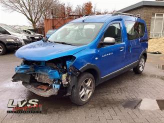 demontáž osobní automobily Dacia Dokker Dokker (0S), MPV, 2012 1.3 TCE 100 2019/11